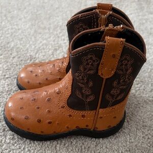 Roper Infants Kids Cowboy Boots sz US 6 EU 23